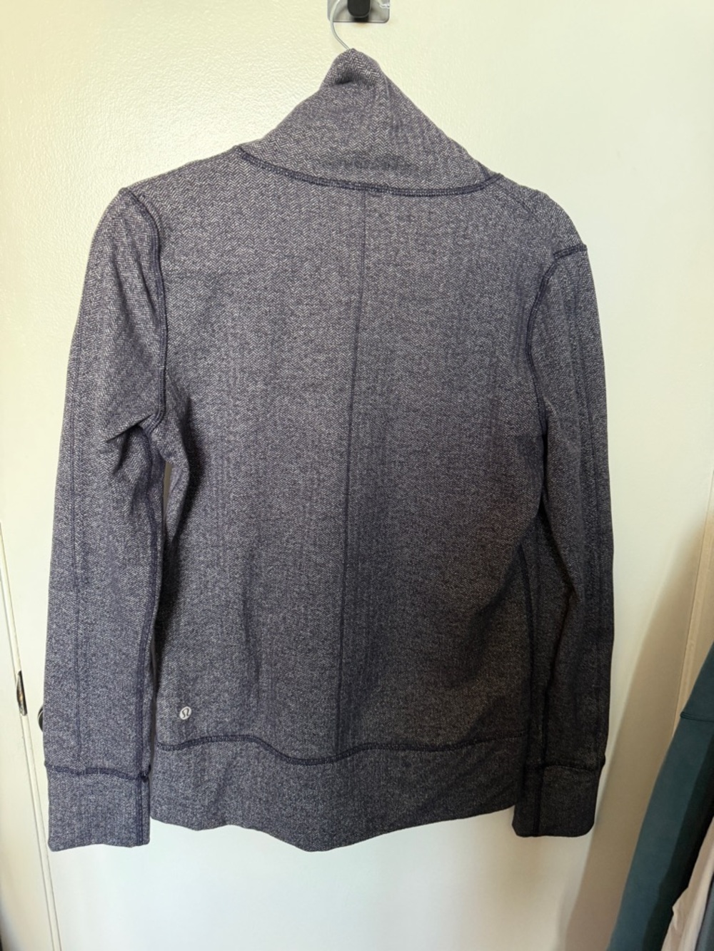 Lululemon Daily Yoga Jacket/ Herringbone Black Swan - Picture 10 of 10